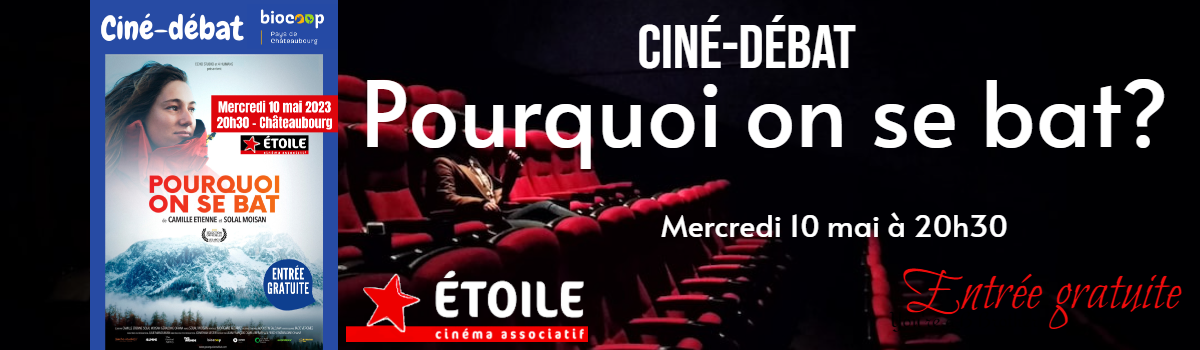 Pourquoi on se bat  - soirée ciné-débat organisée par la Biocoop